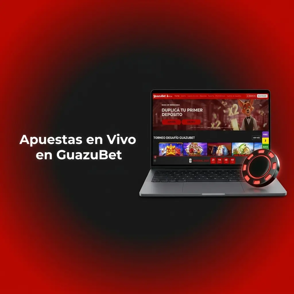 Apuestas en vivo en GuazuBet: cuotas en tiempo real, cash out y estadísticas para fútbol, tenis, básquet y más.