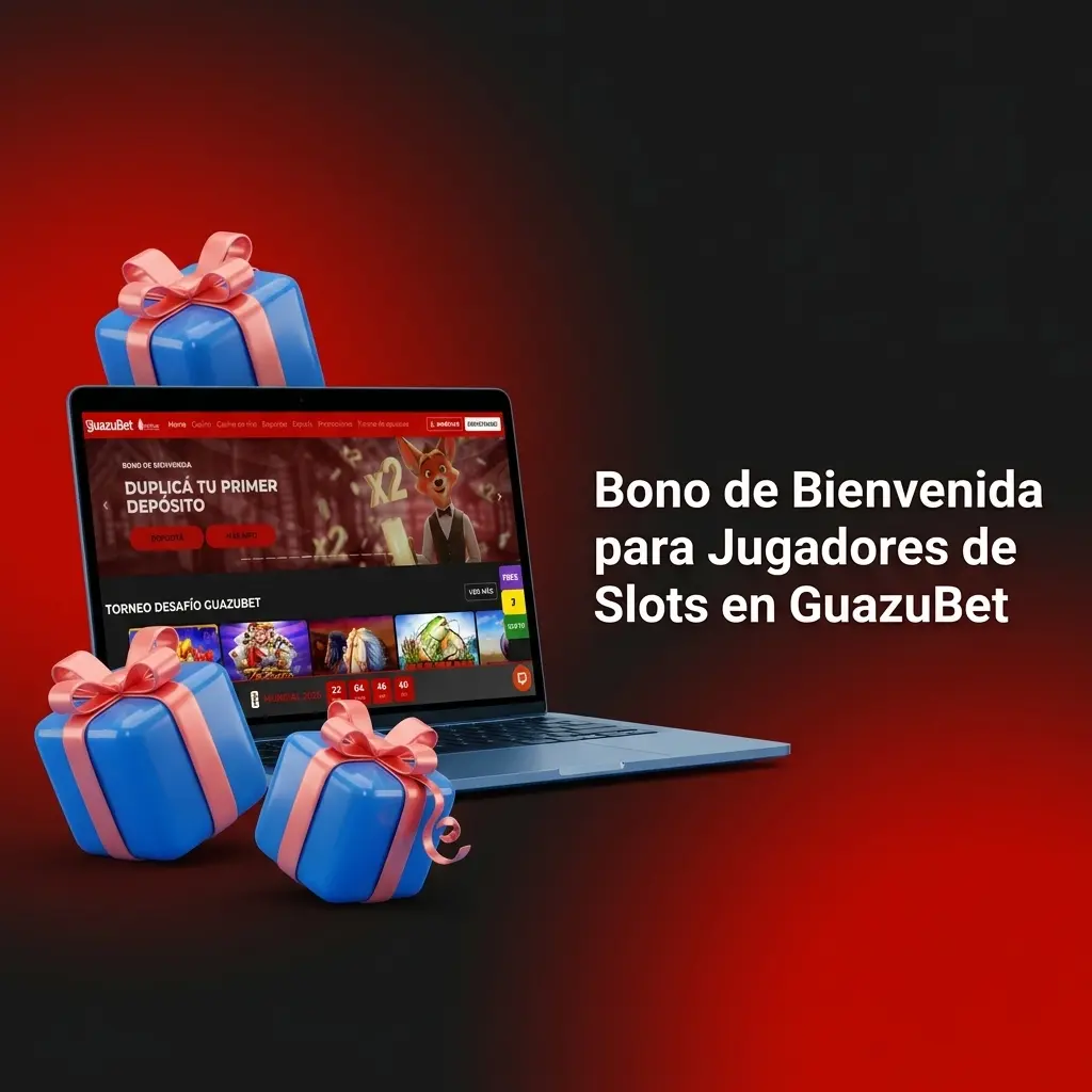Bono de bienvenida GuazuBet: 100% hasta ARS 20.000 en slots, recargas, cashback y programa de lealtad