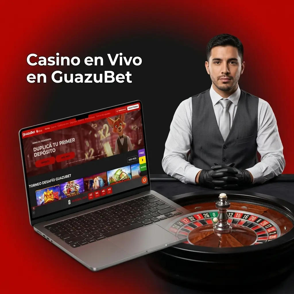 Casino en vivo GuazuBet con crupieres profesionales en tiempo real: ruleta, blackjack, baccarat y más mesas en HD